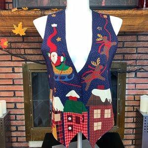 🎄Hand Made Christmas Vest